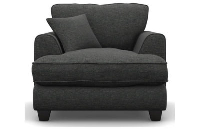 Heart of House Hampstead Fabric Chair - Grey